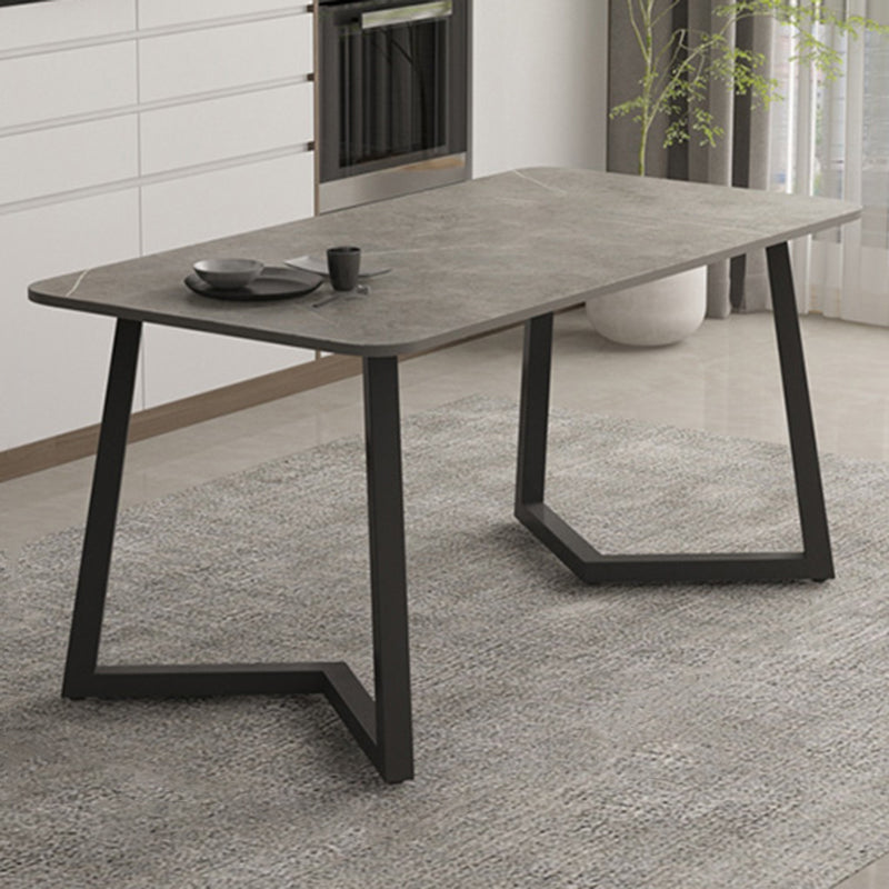 Mesa de comedor rectangular de piedra moderna 1/2/5/7 piezas de comedor juego para comedor