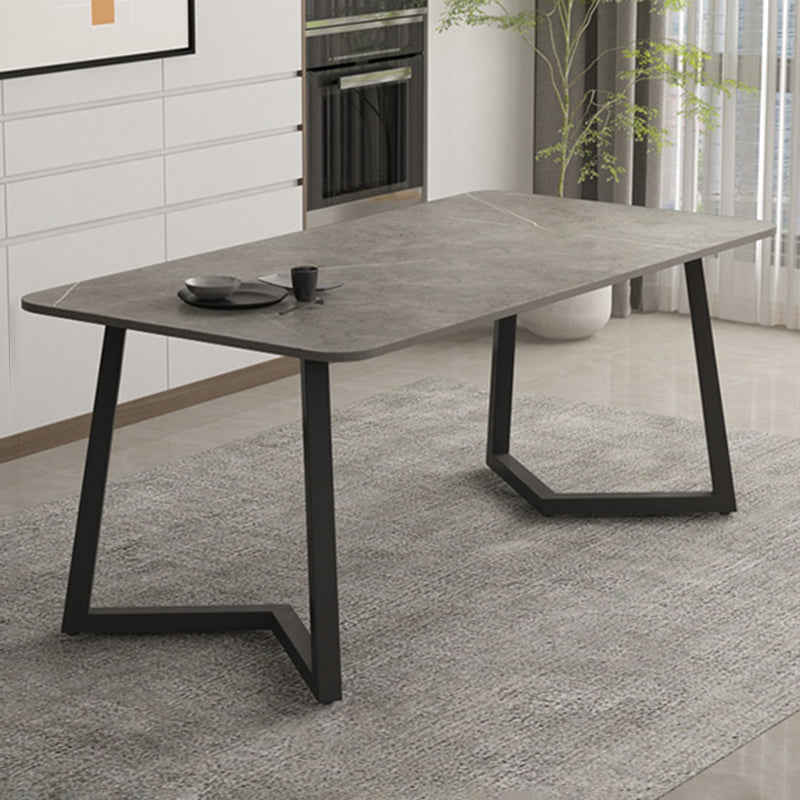 Mesa de comedor rectangular de piedra moderna 1/2/5/7 piezas de comedor juego para comedor
