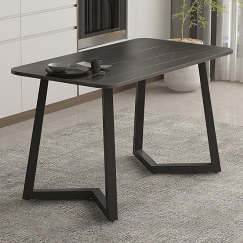 Mesa de comedor rectangular de piedra moderna 1/2/5/7 piezas de comedor juego para comedor