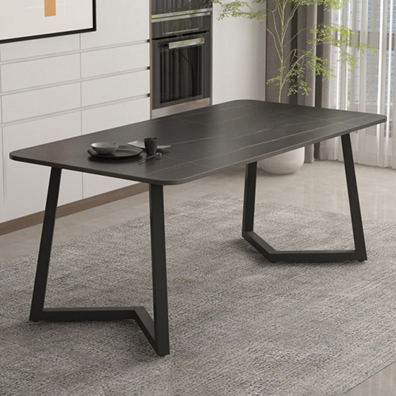Mesa de comedor rectangular de piedra moderna 1/2/5/7 piezas de comedor juego para comedor