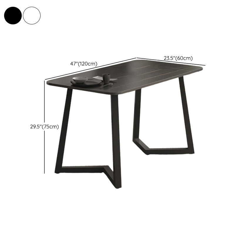 Mesa de comedor rectangular de piedra moderna 1/2/5/7 piezas de comedor juego para comedor