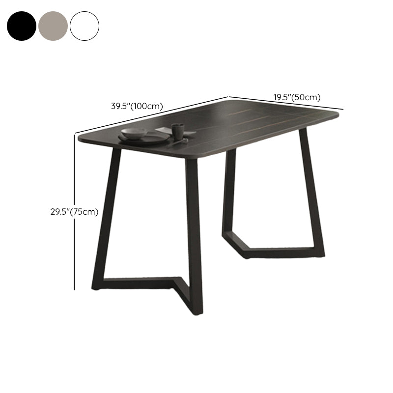 Mesa de comedor rectangular de piedra moderna 1/2/5/7 piezas de comedor juego para comedor