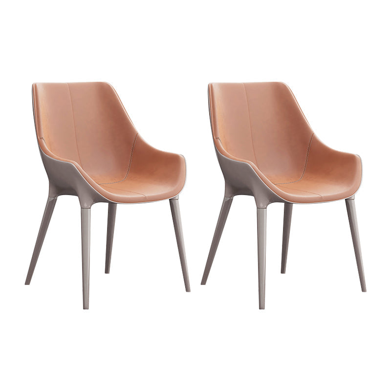 Ensemble de restauration ronde avec des chaises arrière solides 1/2/3 PCS PCES TOP DINETTE POUR CUISINE