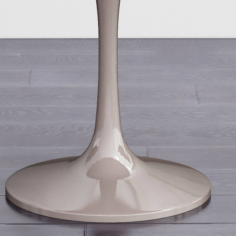 Ensemble de restauration ronde avec des chaises arrière solides 1/2/3 PCS PCES TOP DINETTE POUR CUISINE