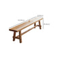 Solid Wood Furniture 1/4 Pieces Standard Height Dining Room Table Set