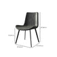 Modern Dinette Set with Solid Back Chairs 1/4/5/6/7 Pcs Stone Top Dining Table Set Clearhalo 'Dining Room Sets' 'Dining Tables & Seating' 'dining_room_set' 'furn' 'furn_dining_room_set' 'Furniture' 'Kitchen & Dining Furniture' 7013735