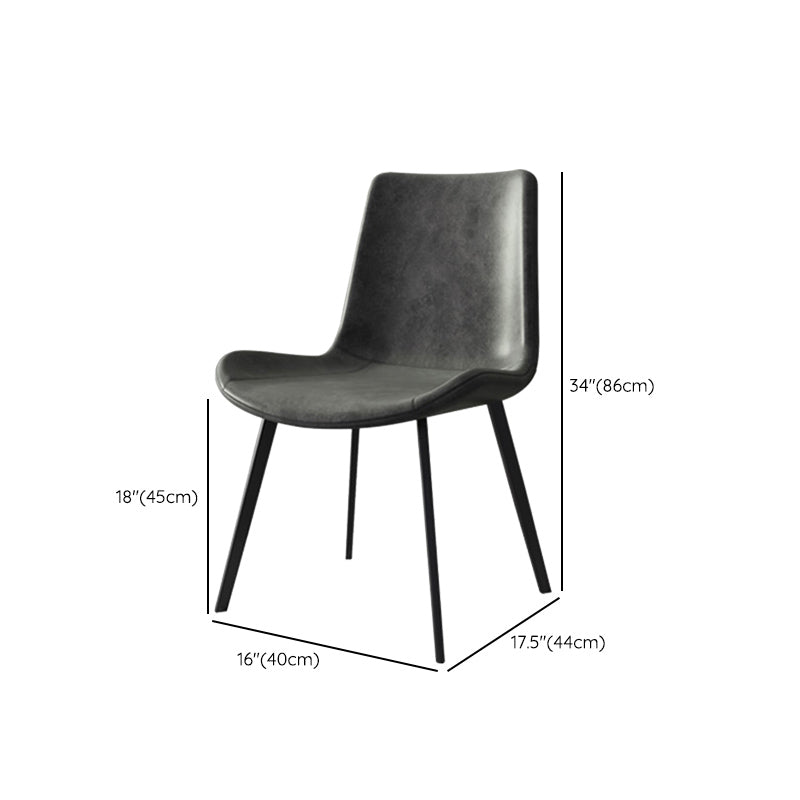 Modern Dinette Set with Solid Back Chairs 1/4/5/6/7 Pcs Stone Top Dining Table Set Clearhalo 'Dining Room Sets' 'Dining Tables & Seating' 'dining_room_set' 'furn' 'furn_dining_room_set' 'Furniture' 'Kitchen & Dining Furniture' 7013735