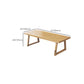 Modern Wood Rectangle Dining Table 1/4/5/7 Pieces Dining Set for Dining Room