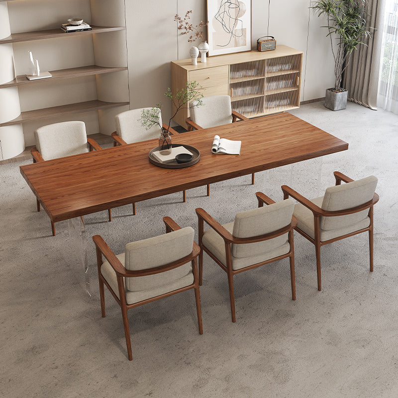 Tavolo da pranzo di pino rettangolo industriale 1/5/7 pezzi set da pranzo per sala da pranzo