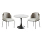 Modern Round Stone Dining Table 1/3/4/5 Pieces Dining Set for Dining Room