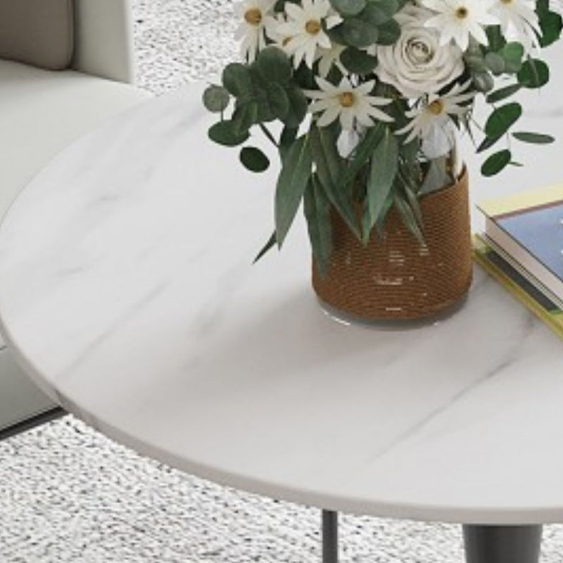 Modern Round Stone Dining Table 1/3/4/5 Pieces Dining Set for Dining Room