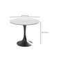 Modern Round Stone Dining Table 1/3/4/5 Pieces Dining Set for Dining Room