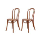 Solid Wood Side Chair Windsor Back Dining Chair for Living Room Walnut Yellow 2 Piece Set Clearhalo 'Dining Chairs' 'Dining Tables & Seating' 'dining_chair' 'furn' 'furn_dining_chair' 'Furniture' 'Kitchen & Dining Furniture' 7013961