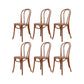 Solid Wood Side Chair Windsor Back Dining Chair for Living Room Walnut Yellow 6 Piece Set Clearhalo 'Dining Chairs' 'Dining Tables & Seating' 'dining_chair' 'furn' 'furn_dining_chair' 'Furniture' 'Kitchen & Dining Furniture' 7013966