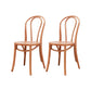 Solid Wood Side Chair Windsor Back Dining Chair for Living Room Brown 2 Piece Set Clearhalo 'Dining Chairs' 'Dining Tables & Seating' 'dining_chair' 'furn' 'furn_dining_chair' 'Furniture' 'Kitchen & Dining Furniture' 7013972