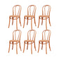 Solid Wood Side Chair Windsor Back Dining Chair for Living Room Brown Yellow 6 Piece Set Clearhalo 'Dining Chairs' 'Dining Tables & Seating' 'dining_chair' 'furn' 'furn_dining_chair' 'Furniture' 'Kitchen & Dining Furniture' 7013982