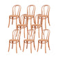 Solid Wood Side Chair Windsor Back Dining Chair for Living Room Brown Yellow 8 Piece Set Clearhalo 'Dining Chairs' 'Dining Tables & Seating' 'dining_chair' 'furn' 'furn_dining_chair' 'Furniture' 'Kitchen & Dining Furniture' 7013983