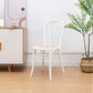 Solid Wood Side Chair Windsor Back Dining Chair for Living Room White-Yellow 1 Piece Clearhalo 'Dining Chairs' 'Dining Tables & Seating' 'dining_chair' 'furn' 'furn_dining_chair' 'Furniture' 'Kitchen & Dining Furniture' 7013989