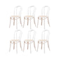 Solid Wood Side Chair Windsor Back Dining Chair for Living Room White-Yellow 6 Piece Set Clearhalo 'Dining Chairs' 'Dining Tables & Seating' 'dining_chair' 'furn' 'furn_dining_chair' 'Furniture' 'Kitchen & Dining Furniture' 7013992