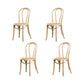 Solid Wood Side Chair Windsor Back Dining Chair for Living Room Wood 4 Piece Set Clearhalo 'Dining Chairs' 'Dining Tables & Seating' 'dining_chair' 'furn' 'furn_dining_chair' 'Furniture' 'Kitchen & Dining Furniture' 7013996