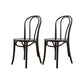 Solid Wood Side Chair Windsor Back Dining Chair for Living Room Black 2 Piece Set Clearhalo 'Dining Chairs' 'Dining Tables & Seating' 'dining_chair' 'furn' 'furn_dining_chair' 'Furniture' 'Kitchen & Dining Furniture' 7014000