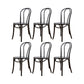 Solid Wood Side Chair Windsor Back Dining Chair for Living Room Black 6 Piece Set Clearhalo 'Dining Chairs' 'Dining Tables & Seating' 'dining_chair' 'furn' 'furn_dining_chair' 'Furniture' 'Kitchen & Dining Furniture' 7014002