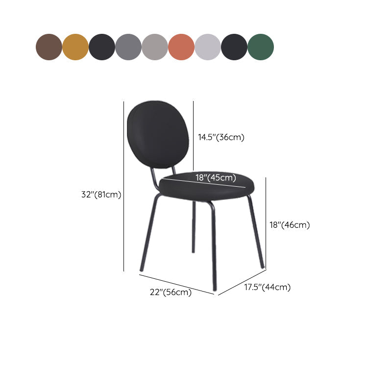 Modern Style Side Chair Upholstered Dining Chair for Home Use