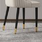 Silla de comedor de estilo glamorante silla de comedor de cuero para casa