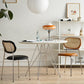 Industrial Dining Chair Leather Metal Base Dining Chair for Home Clearhalo 'Dining Chairs' 'Dining Tables & Seating' 'dining_chair' 'furn' 'furn_dining_chair' 'Furniture' 'Kitchen & Dining Furniture' 7014419