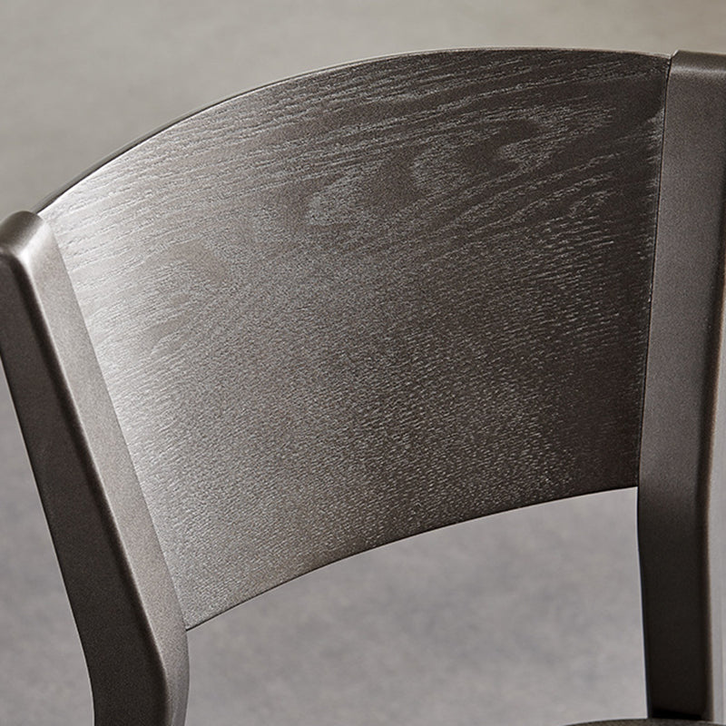 Armless Kitchen Dining Chairs Solid Wood Open Back Dining Chairs Clearhalo 'Dining Chairs' 'Dining Tables & Seating' 'dining_chair' 'furn' 'furn_dining_chair' 'Furniture' 'Kitchen & Dining Furniture' 7014650