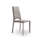 Modern Simple Side Chair Faux Leather Side Dining Chair for Home Use Grey 1 Piece Clearhalo 'Dining Chairs' 'Dining Tables & Seating' 'dining_chair' 'furn' 'furn_dining_chair' 'Furniture' 'Kitchen & Dining Furniture' 7014674