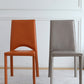 Modern Simple Side Chair Faux Leather Side Dining Chair for Home Use Clearhalo 'Dining Chairs' 'Dining Tables & Seating' 'dining_chair' 'furn' 'furn_dining_chair' 'Furniture' 'Kitchen & Dining Furniture' 7014681