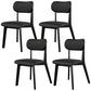 Modern Simple Side Chair Wooden Base Side Dining Chair for Home Use