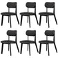 Modern Simple Side Chair Wooden Base Side Dining Chair for Home Use