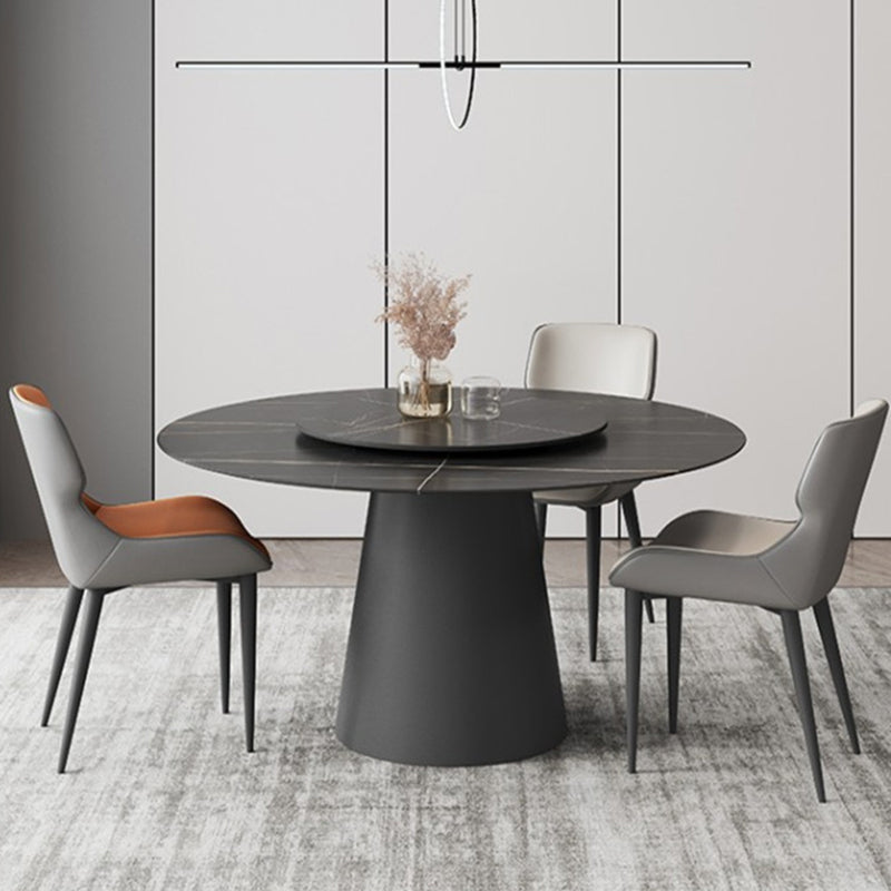 Modern Simple Side Chair Leather Side Dining Chair for Living Room Clearhalo 'Dining Chairs' 'Dining Tables & Seating' 'dining_chair' 'furn' 'furn_dining_chair' 'Furniture' 'Kitchen & Dining Furniture' 7014841
