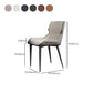Modern Simple Side Chair Leather Side Dining Chair for Living Room Clearhalo 'Dining Chairs' 'Dining Tables & Seating' 'dining_chair' 'furn' 'furn_dining_chair' 'Furniture' 'Kitchen & Dining Furniture' 7014872