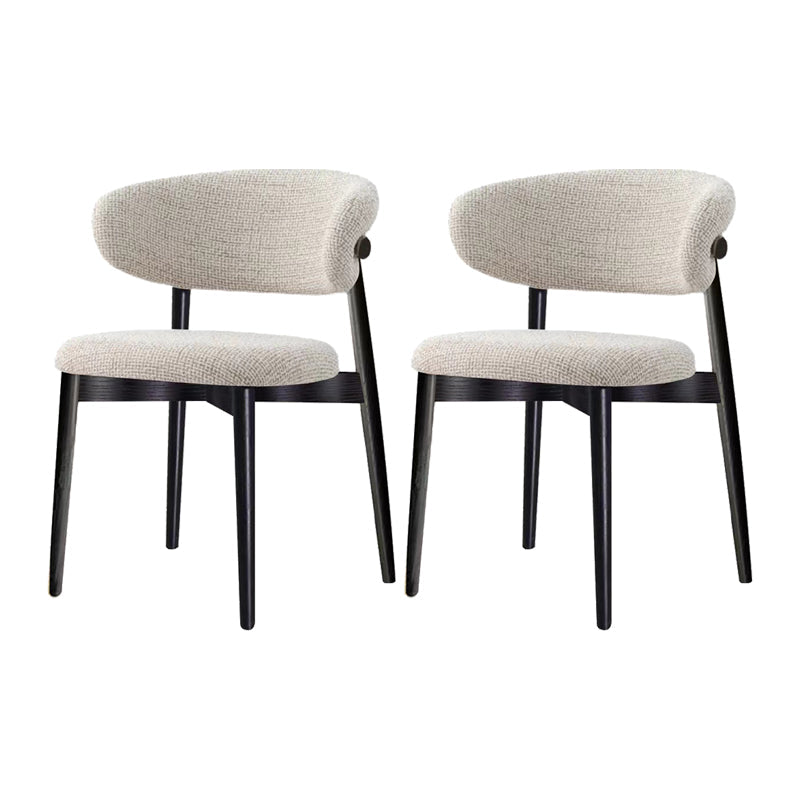 Chaise latéral simple moderne chaise de salle à manger côté cadre en bois pour salon