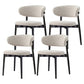 Chaise latéral simple moderne chaise de salle à manger côté cadre en bois pour salon