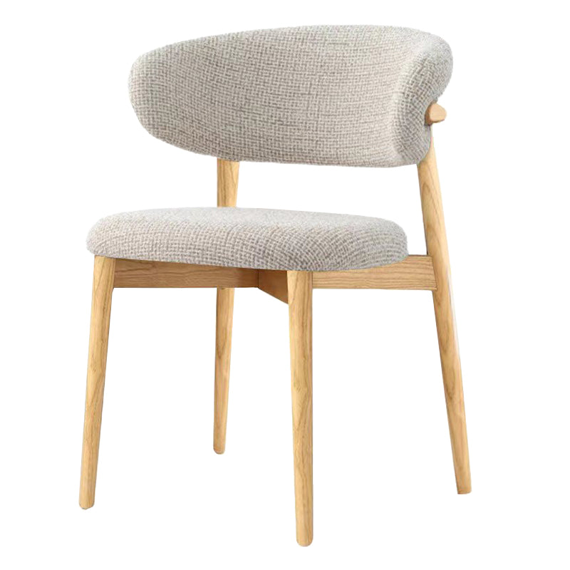 Chaise latéral simple moderne chaise de salle à manger côté cadre en bois pour salon