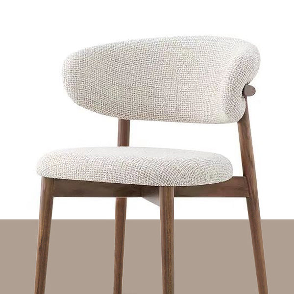 Chaise latéral simple moderne chaise de salle à manger côté cadre en bois pour salon