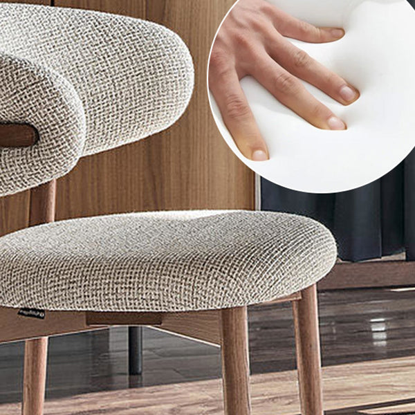 Chaise latéral simple moderne chaise de salle à manger côté cadre en bois pour salon