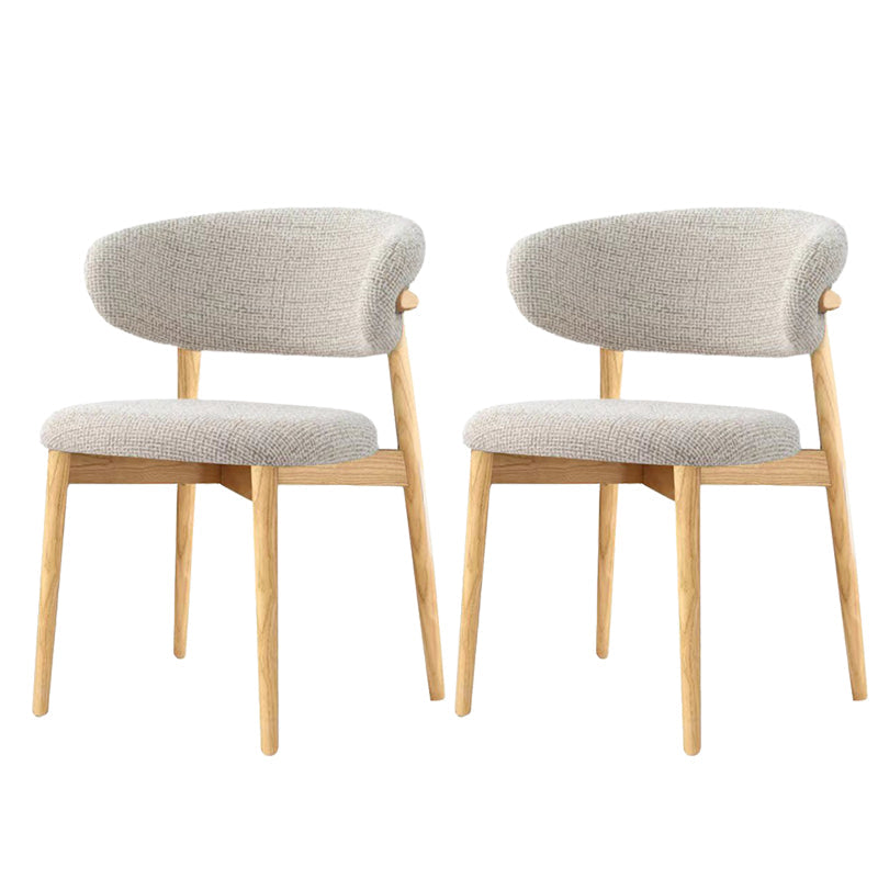 Chaise latéral simple moderne chaise de salle à manger côté cadre en bois pour salon