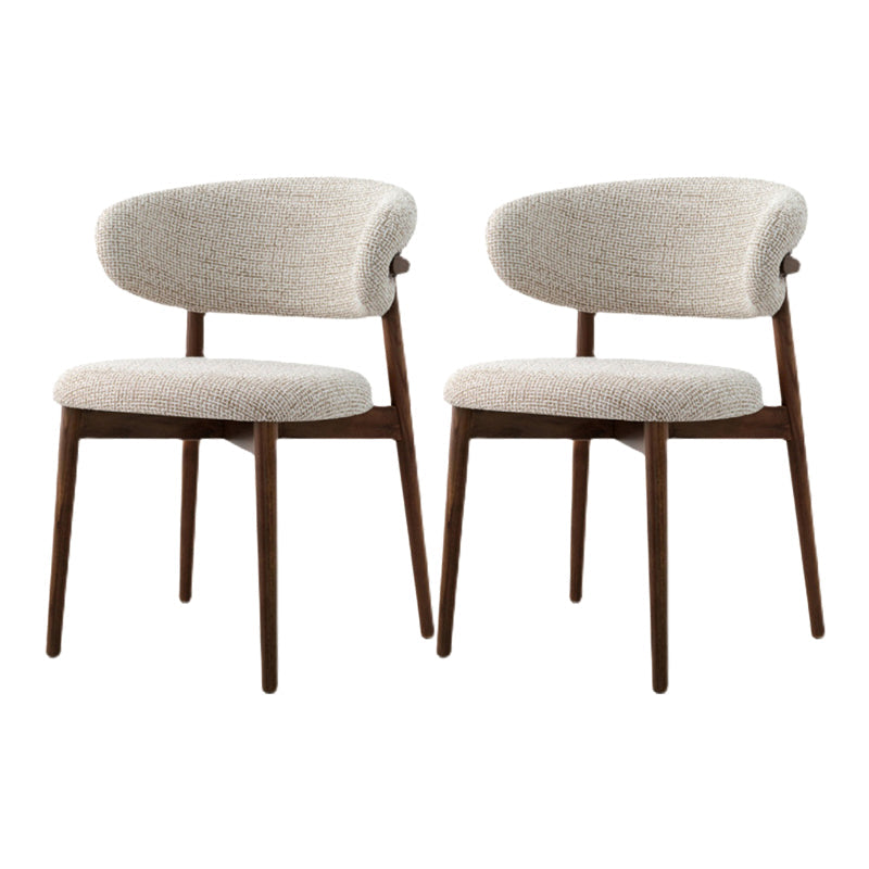 Chaise latéral simple moderne chaise de salle à manger côté cadre en bois pour salon