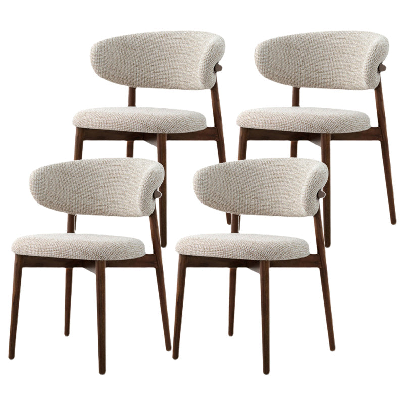 Chaise latéral simple moderne chaise de salle à manger côté cadre en bois pour salon