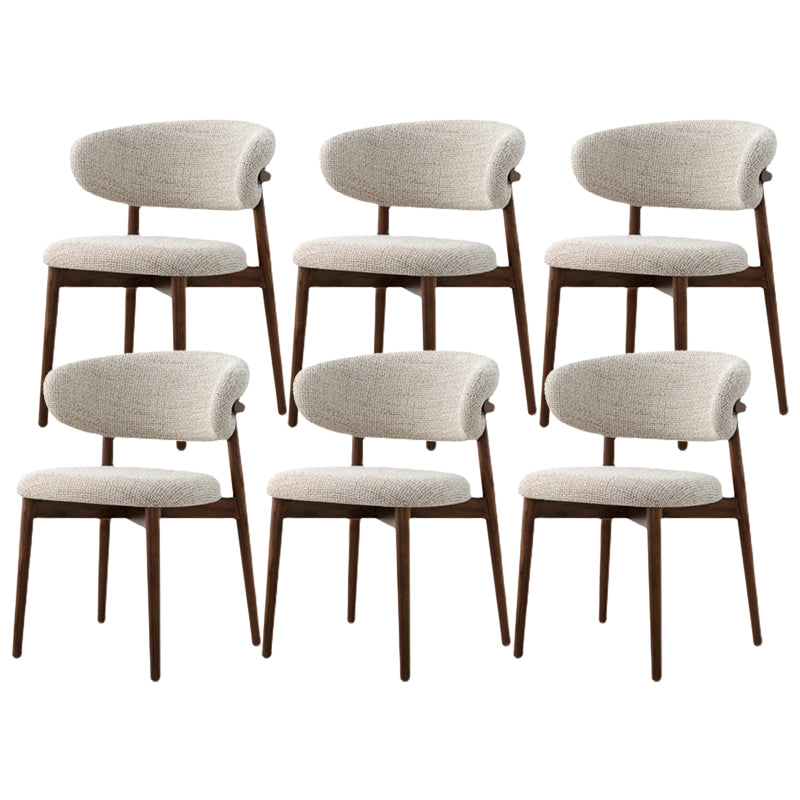 Chaise latéral simple moderne chaise de salle à manger côté cadre en bois pour salon