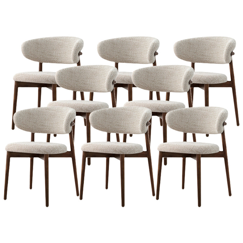 Chaise latéral simple moderne chaise de salle à manger côté cadre en bois pour salon