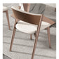 Modern Simple Side Chair Faux Leather Side Dining Chair for Bedroom Clearhalo 'Dining Chairs' 'Dining Tables & Seating' 'dining_chair' 'furn' 'furn_dining_chair' 'Furniture' 'Kitchen & Dining Furniture' 7015023