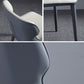 Modern Simple Side Chair Faux Leather Dining Chair for Living Room