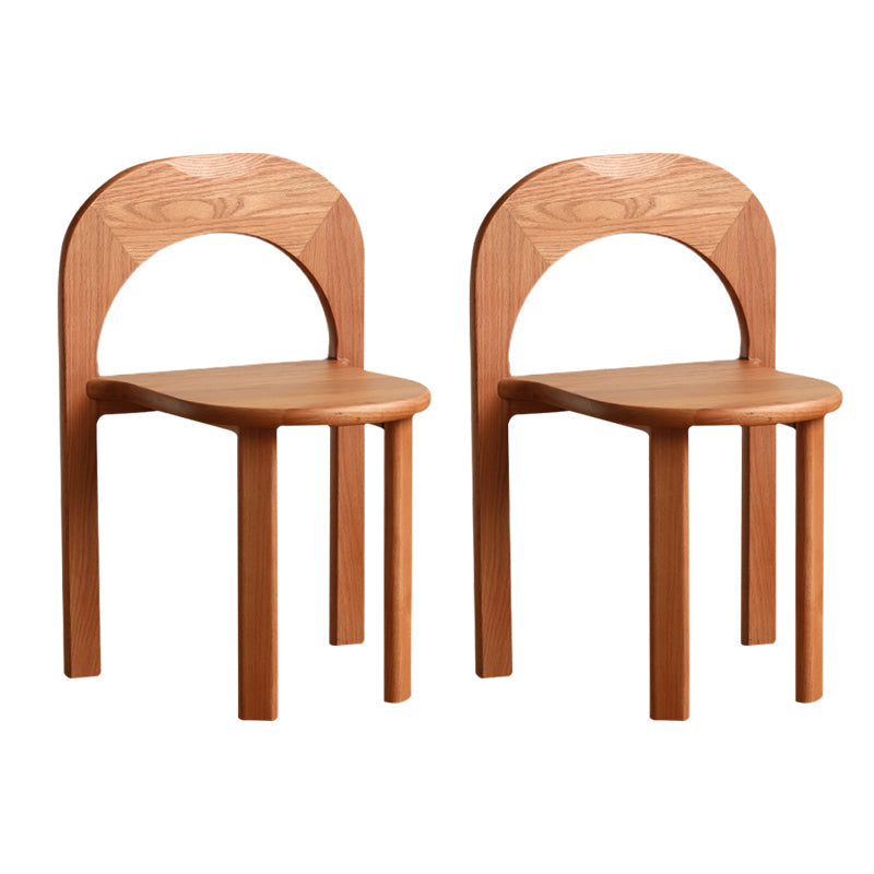 Industrial Style Side Chair Solid Wood Dining Chair for Living Room Cherry Wood 2 Piece Set Clearhalo 'Dining Chairs' 'Dining Tables & Seating' 'dining_chair' 'furn' 'furn_dining_chair' 'Furniture' 'Kitchen & Dining Furniture' 7015217