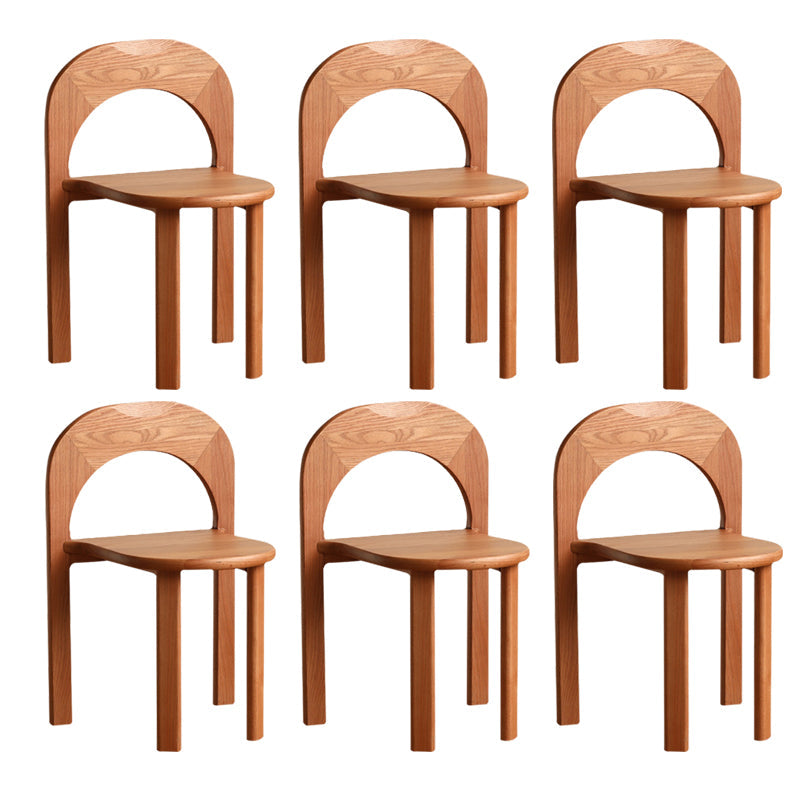 Industrial Style Side Chair Solid Wood Dining Chair for Living Room Cherry Wood 6 Piece Set Clearhalo 'Dining Chairs' 'Dining Tables & Seating' 'dining_chair' 'furn' 'furn_dining_chair' 'Furniture' 'Kitchen & Dining Furniture' 7015221